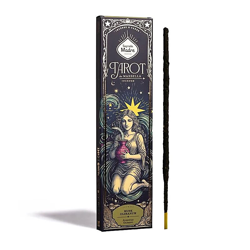 Sagrada Madre incienso natural Tarot de Marsella Almizcle Frankincense