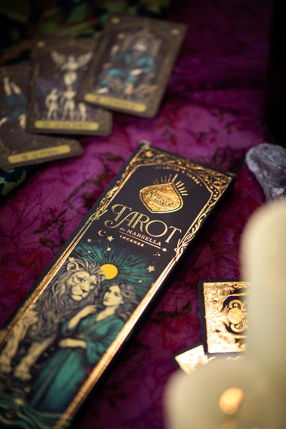 Sagrada Madre Natuurlijke wierook Tarot de Marsella Vanilla Frankincense - 7280