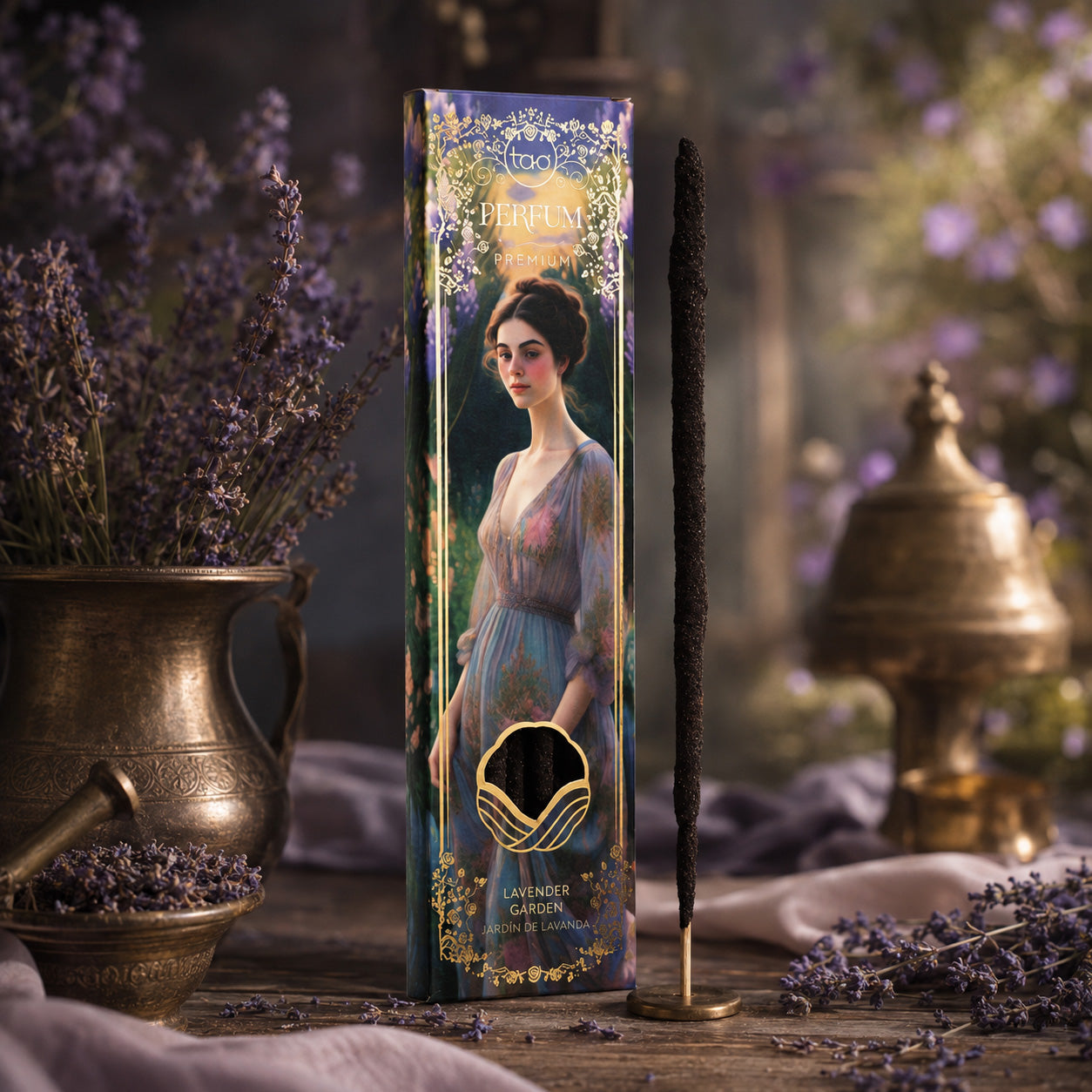 Sagrada Madre premium perfume wierook lavander garden - 7303 de gros