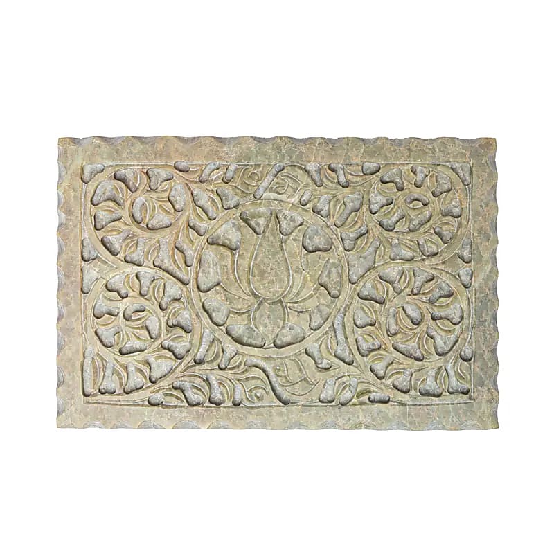 Tarot or jewellery box Lotus soapstone