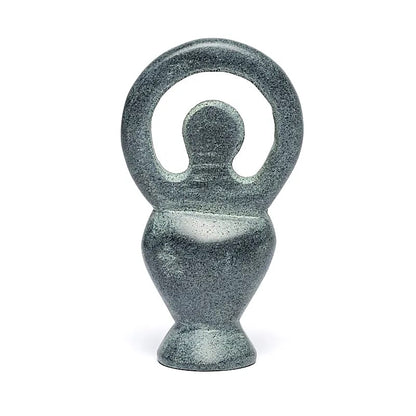 Buy Goddess figurine grey soapstone thumb