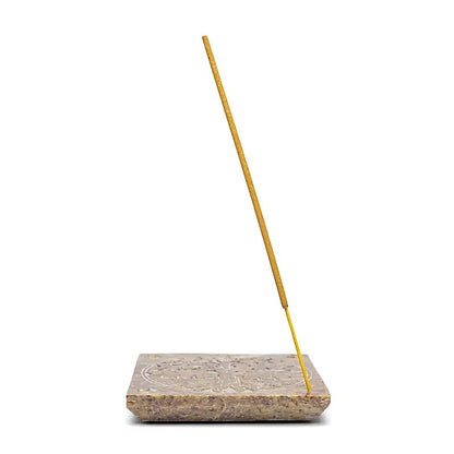 Incense burner Tree of Life soapstone wholesale thumb