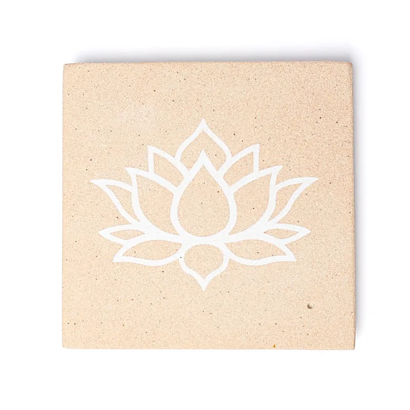 Buy Incense burner lotus pink sandstone
