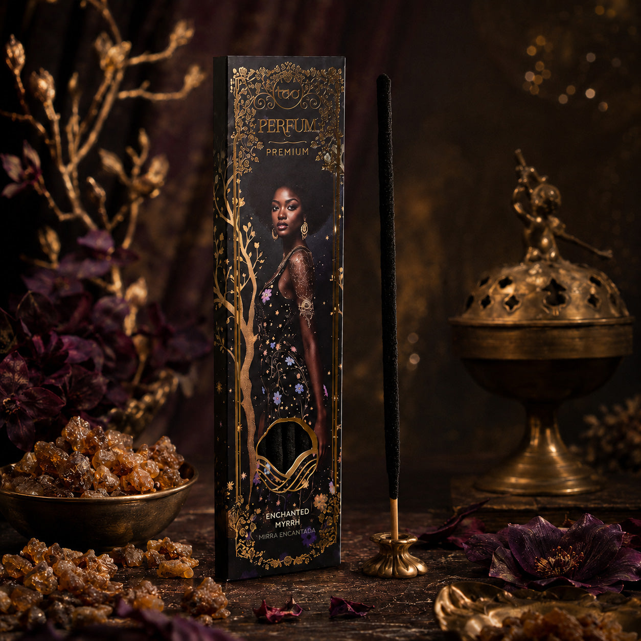 Sagrada Madre premium perfume wierook enchanted myrrh - 7308 großhandel