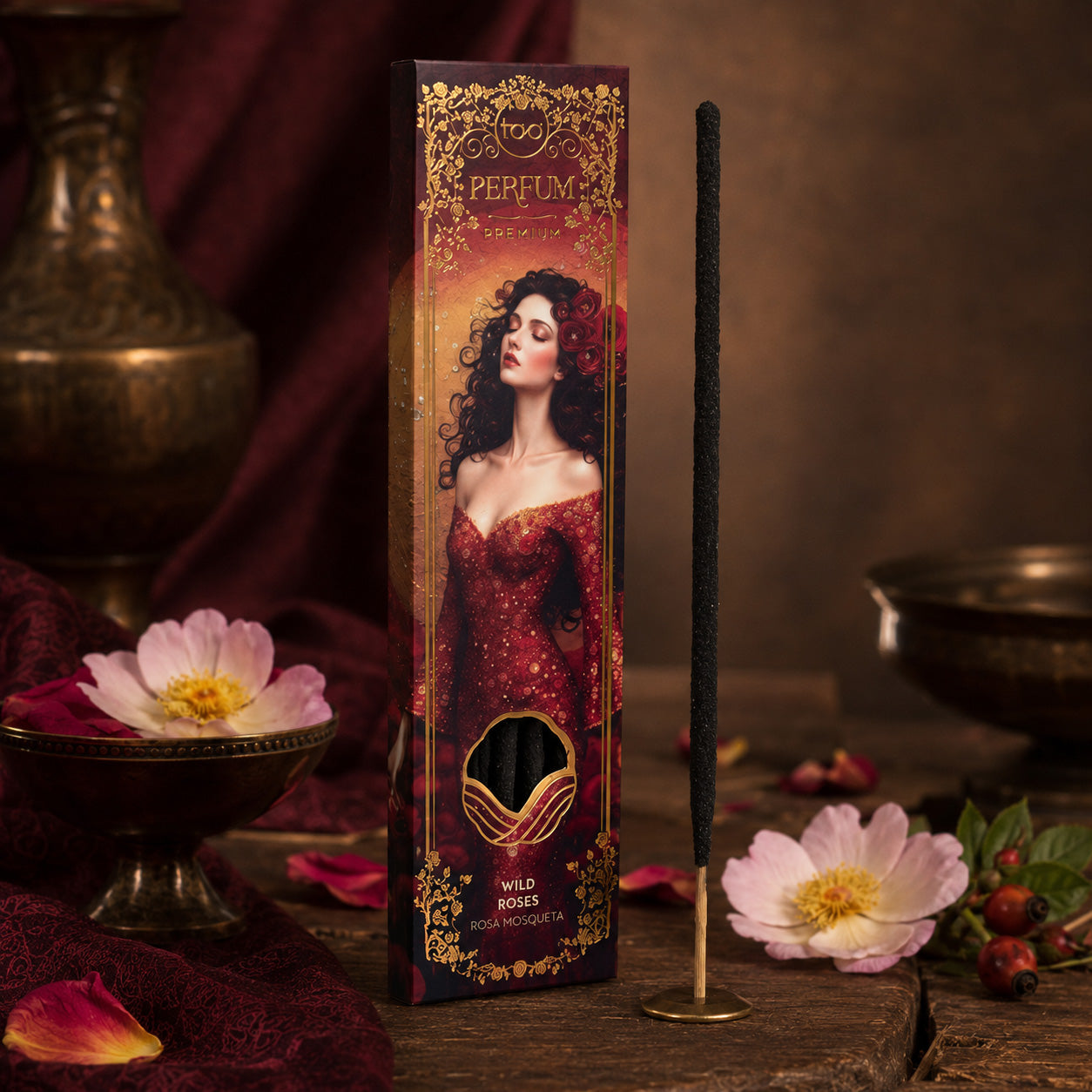 Sagrada Madre premium perfume wierook wild roses - 7309