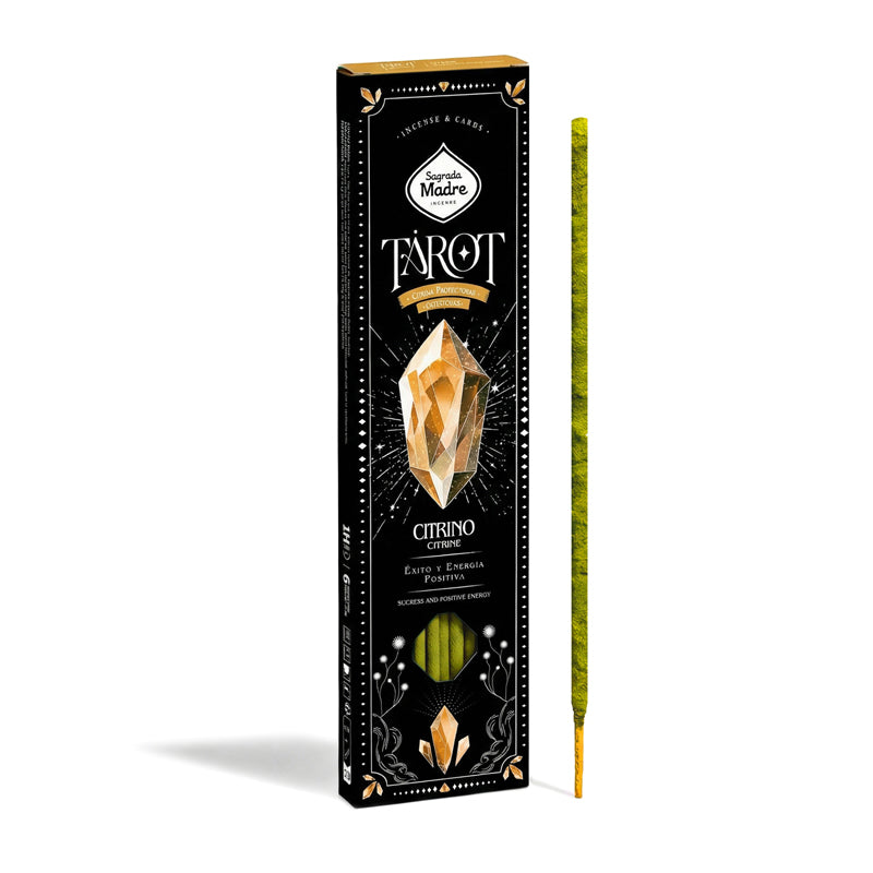 Sagrada Madre Tarot Gems encens Citrine
