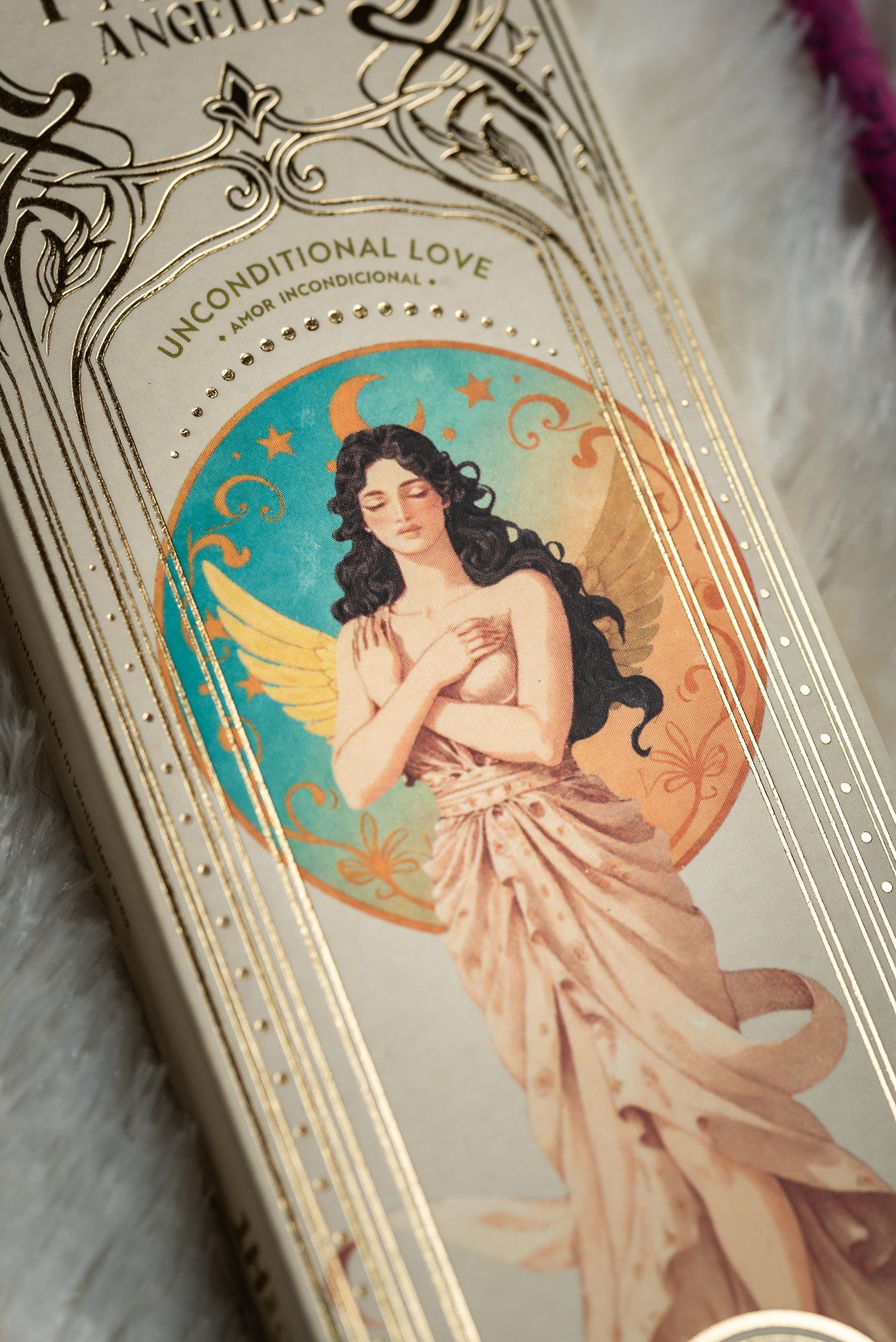 Sagrada Madre Tarot Angels incienso Amor Incondicional