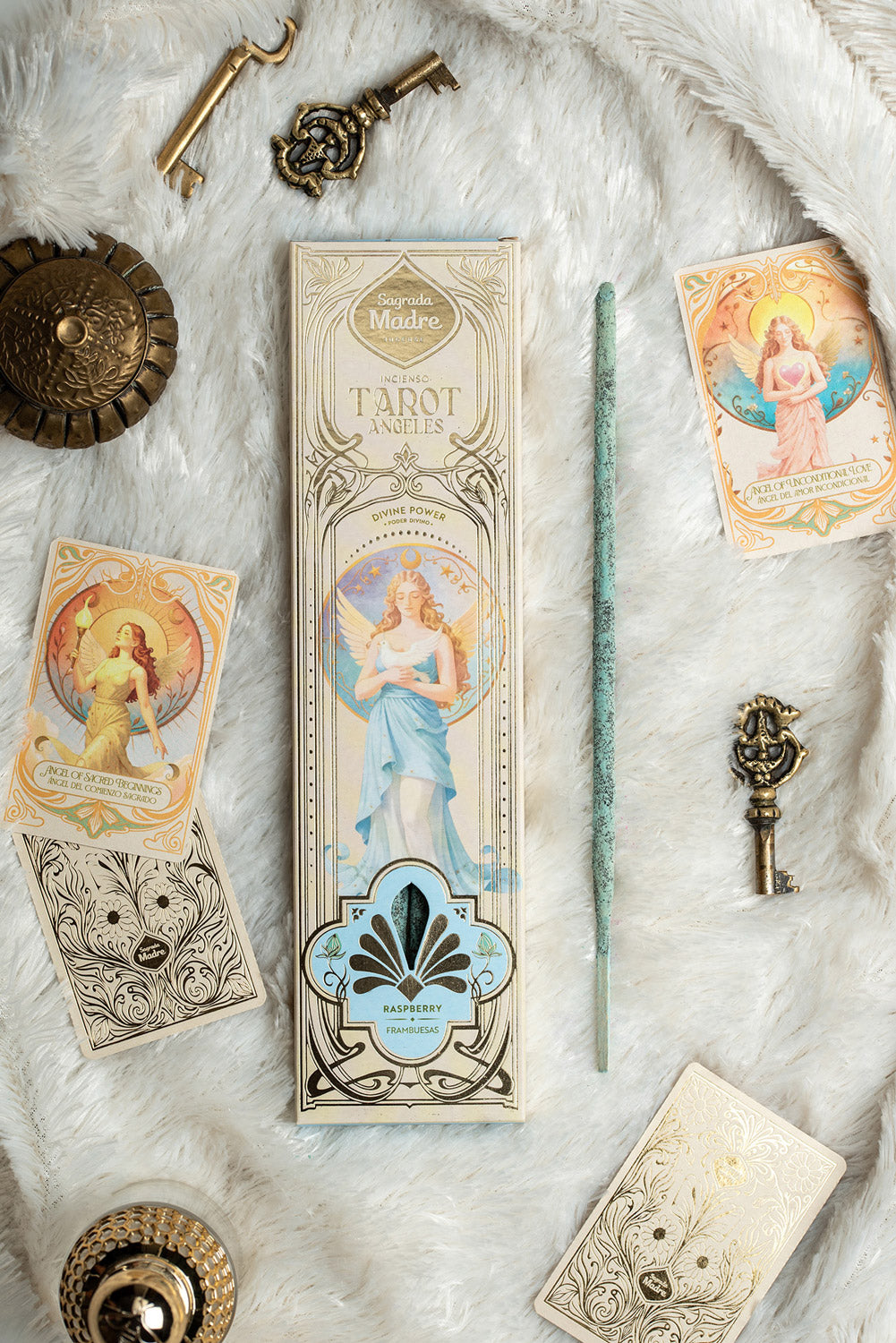Comprar Sagrada Madre Tarot Angels incienso Poder Divino
