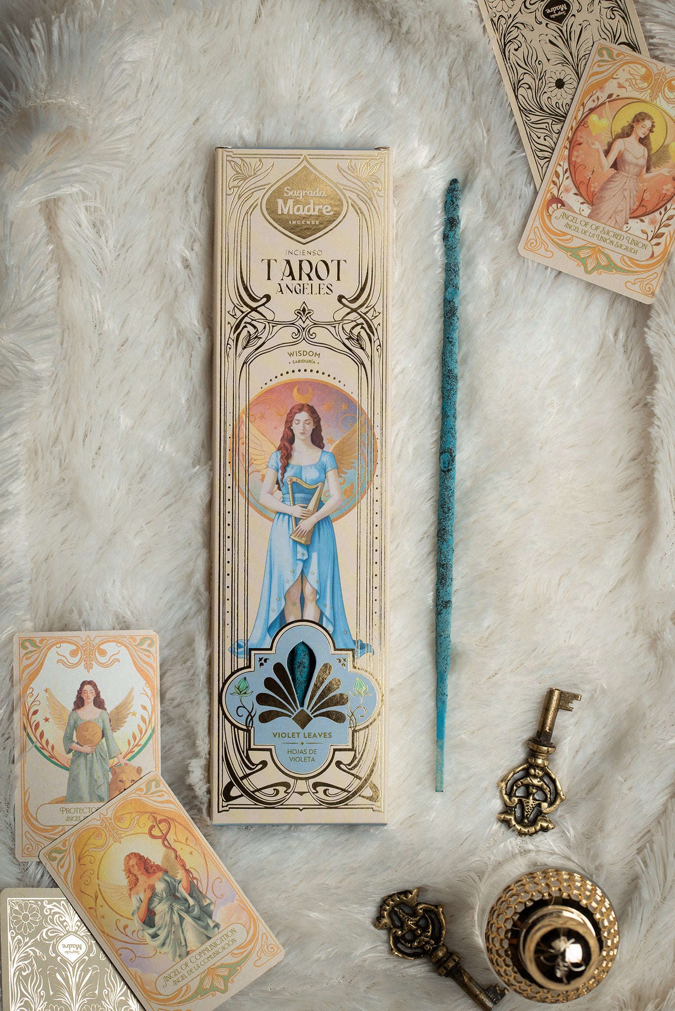 Sagrada Madre Tarot Angels incense Wisdom