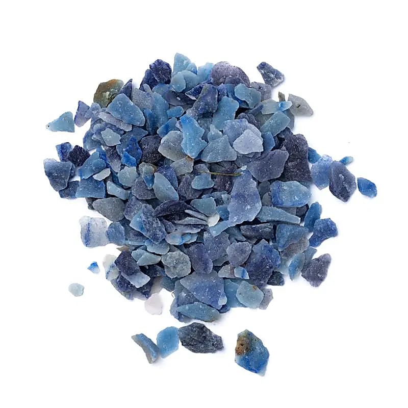 Blaue Quarz Chips