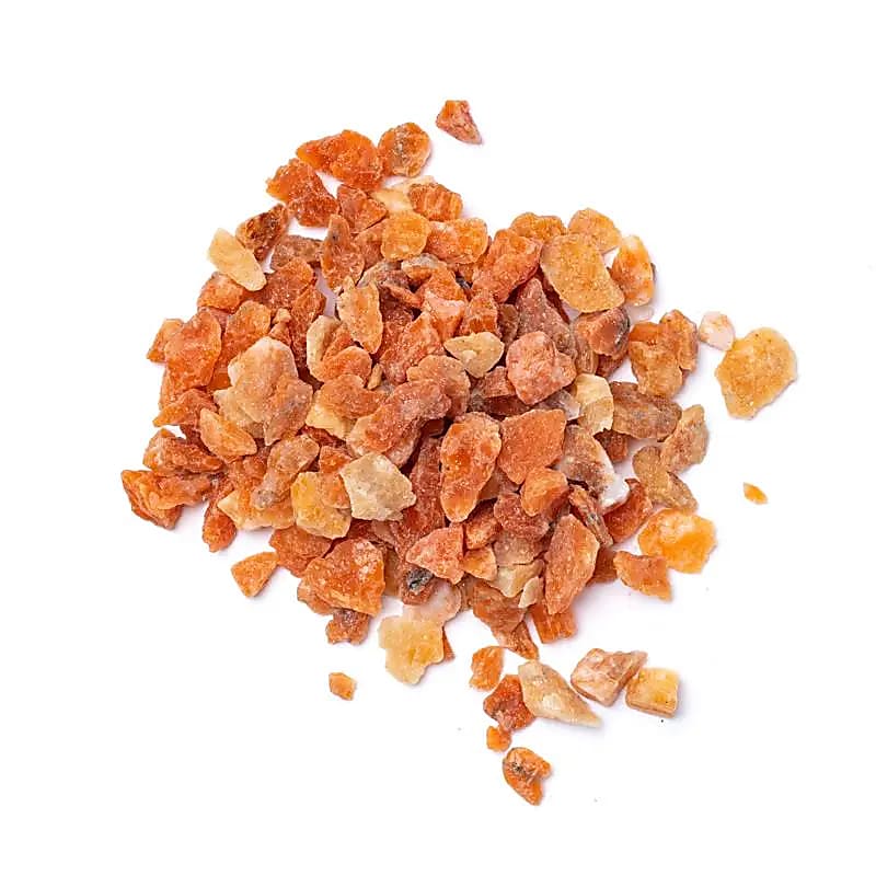 Chips Eclats de calcite orange