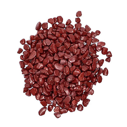 Red jasper tumbled stones A/B quality thumb