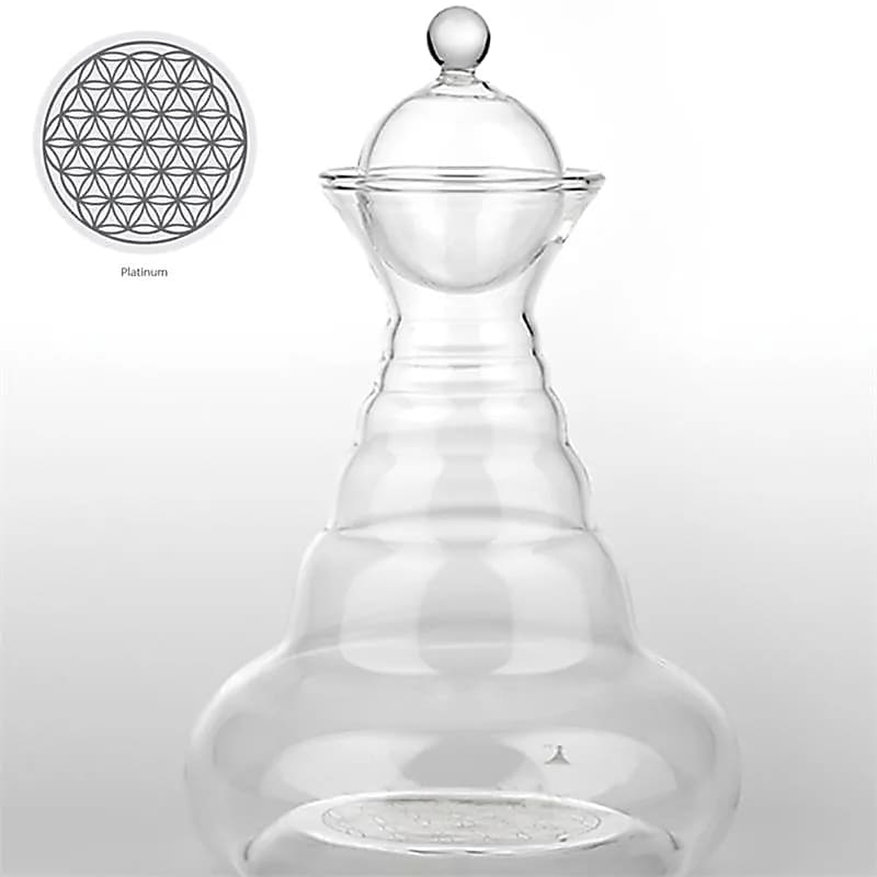 Carafe Vital Water Golden Alladin platine