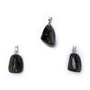 Labradorite gemstone pendant pin drilled
