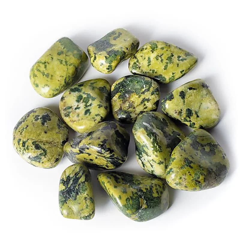 Nephrit Jade Trommelsteine A- Qualität
