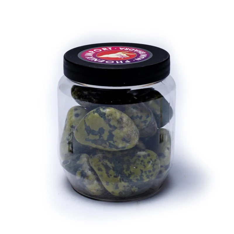 Nephrit Jade Trommelsteine A- Qualität großhandel