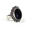 Ring mit schwarzem Turmalin