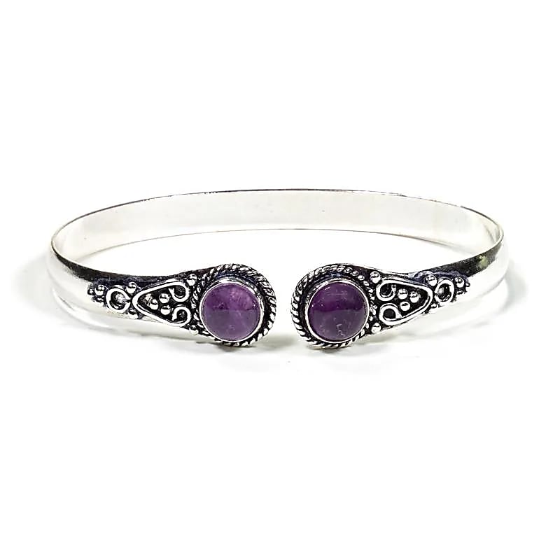 Bracelet avec améthyste