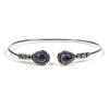 Bracelet améthyste fin