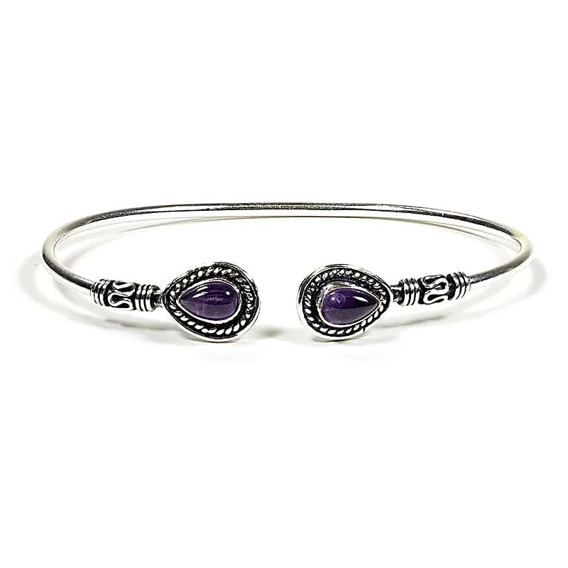 Armband amethist fijn