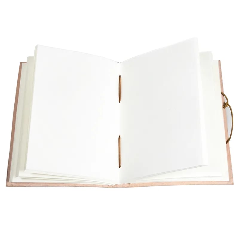 Notizbuch Blume des Lebens mit Kunstledereinband