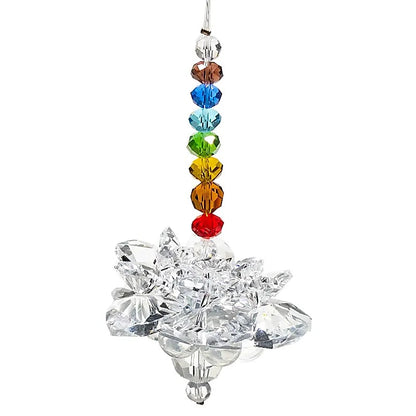 Feng Shui lotus en cristal avec chakra thumb