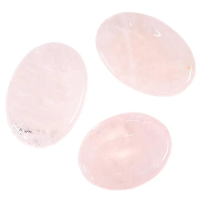 Piedras para el pulgar de cuarzo rosa thumb