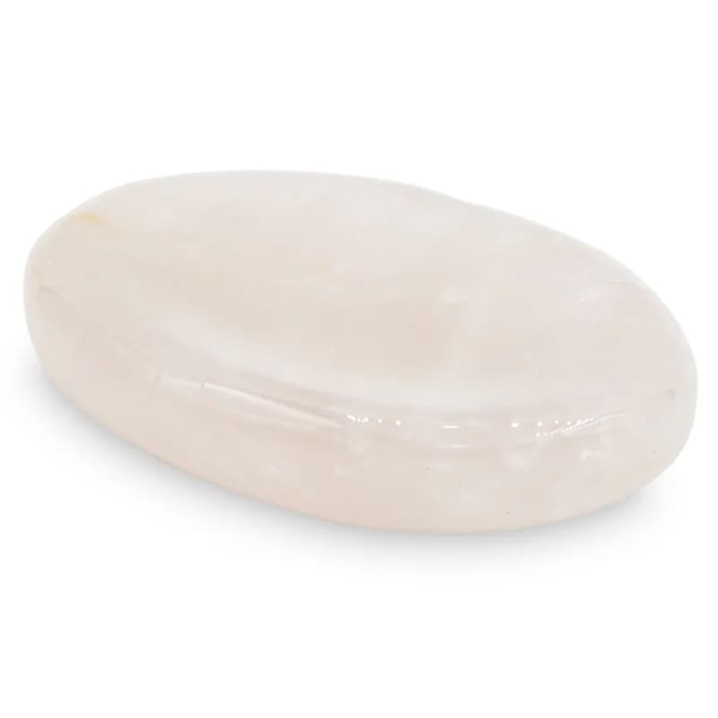Piedras para el pulgar de cuarzo rosa