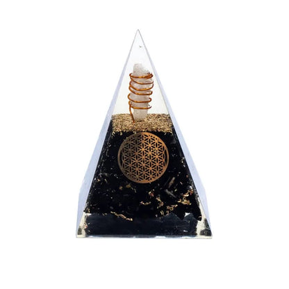 Orgonit Pyramide Turmalin Blume des Lebens großhandel thumb