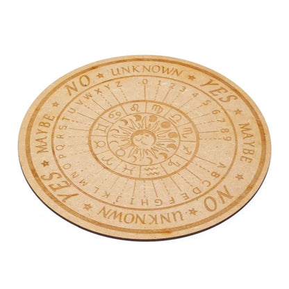 Pendulum board astrology engraved wholesale thumb