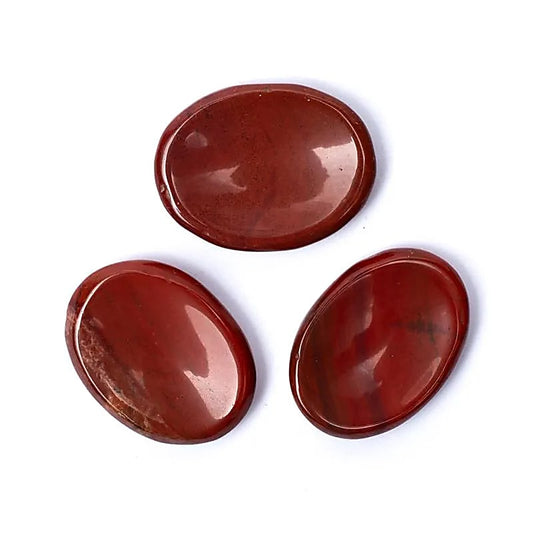 Worry stones red jasper