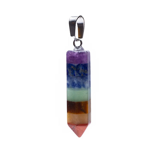 Ciondolo 7 Chakra in pietra