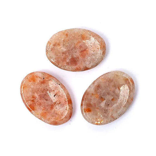 Worry stones sunstone