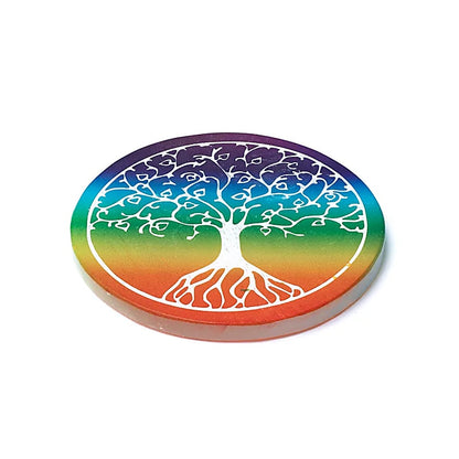Acheter Dessous de verre en sélénite Arbre de Vie thumb