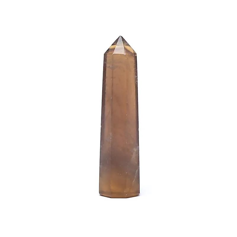 Obélisque en fluorite jaune