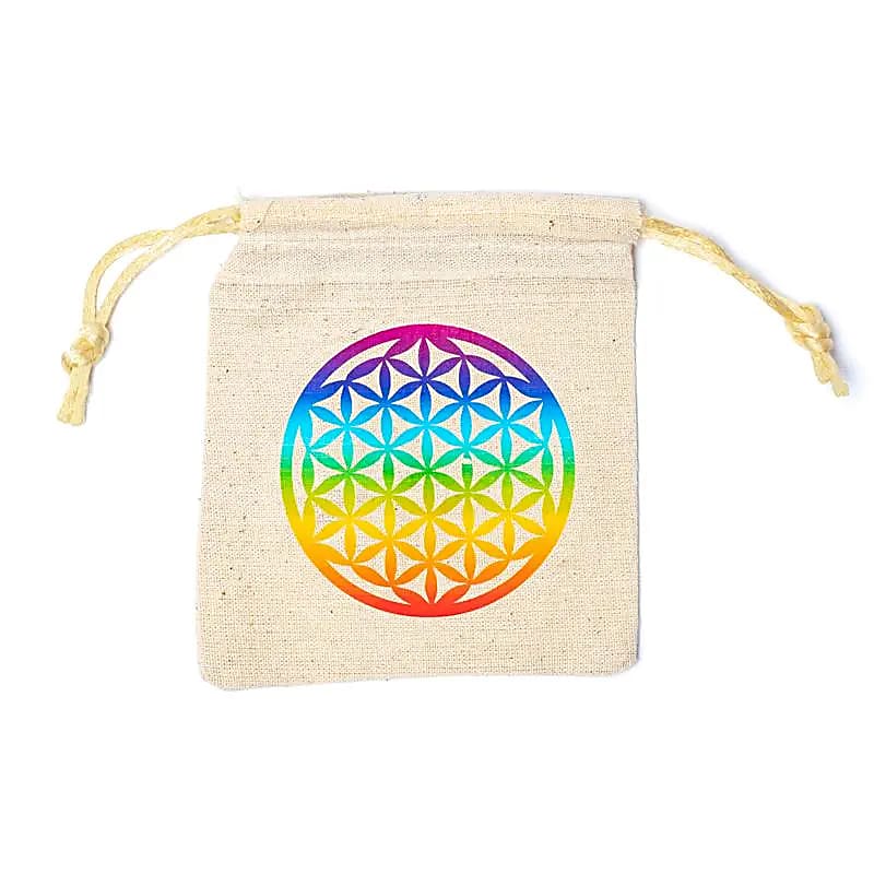 Bolsa de algodón Flor de la Vida