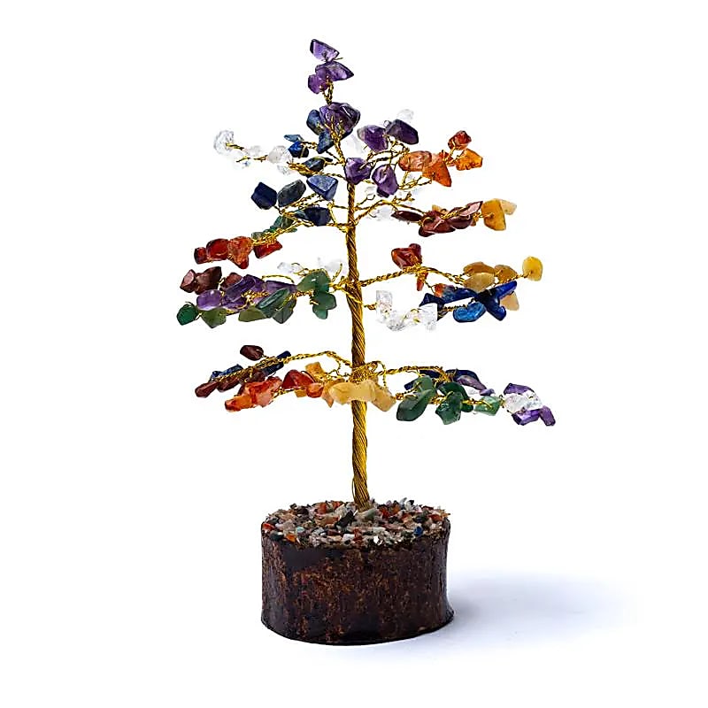 Arbre pierre des 7 Chakras