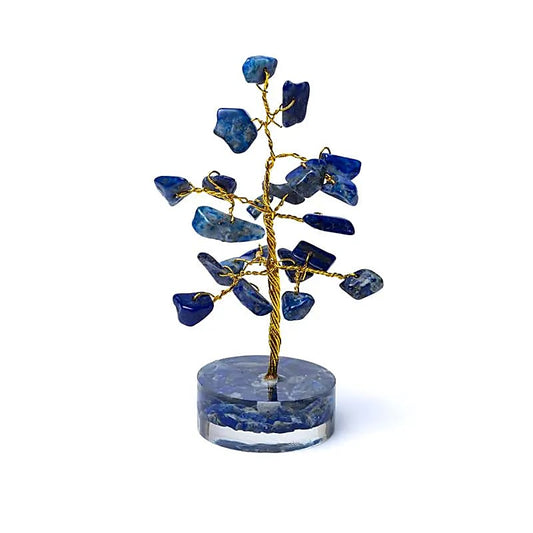 Arbre de pierres précieuses en Sodalite