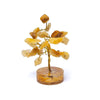 Albero di quarzo dorato (limonite)