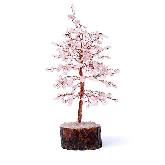 Albero di quarzo rosa