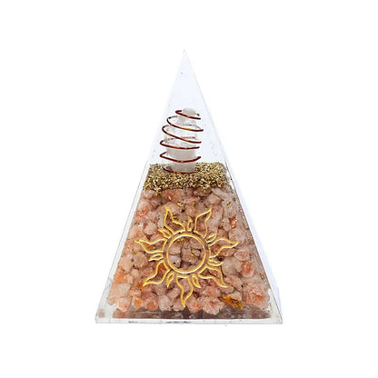 Orgonit Pyramiden Sonnenstein mit Sonnensymbol kaufen thumb