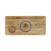 Portacarte Occhio spirituale sodalite legno di mango