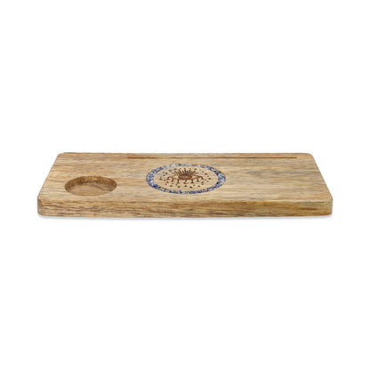Kartenhalter Spirituelles Auge Sodalith Mangoholz kaufen thumb