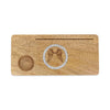 Portacarte Ali d’angelo angelite legno di mango