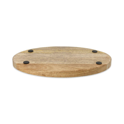 Comprar Portatarjetas ovalado madera de mango thumb