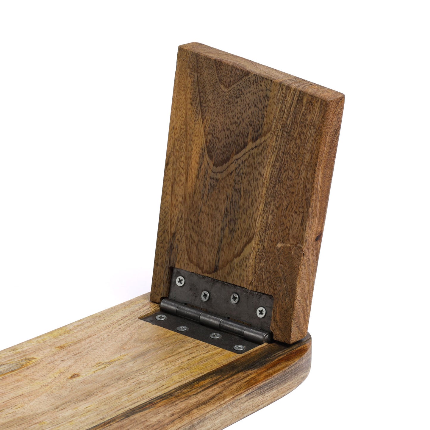 Panchina da meditazione Fiore della Vita in legno di mango