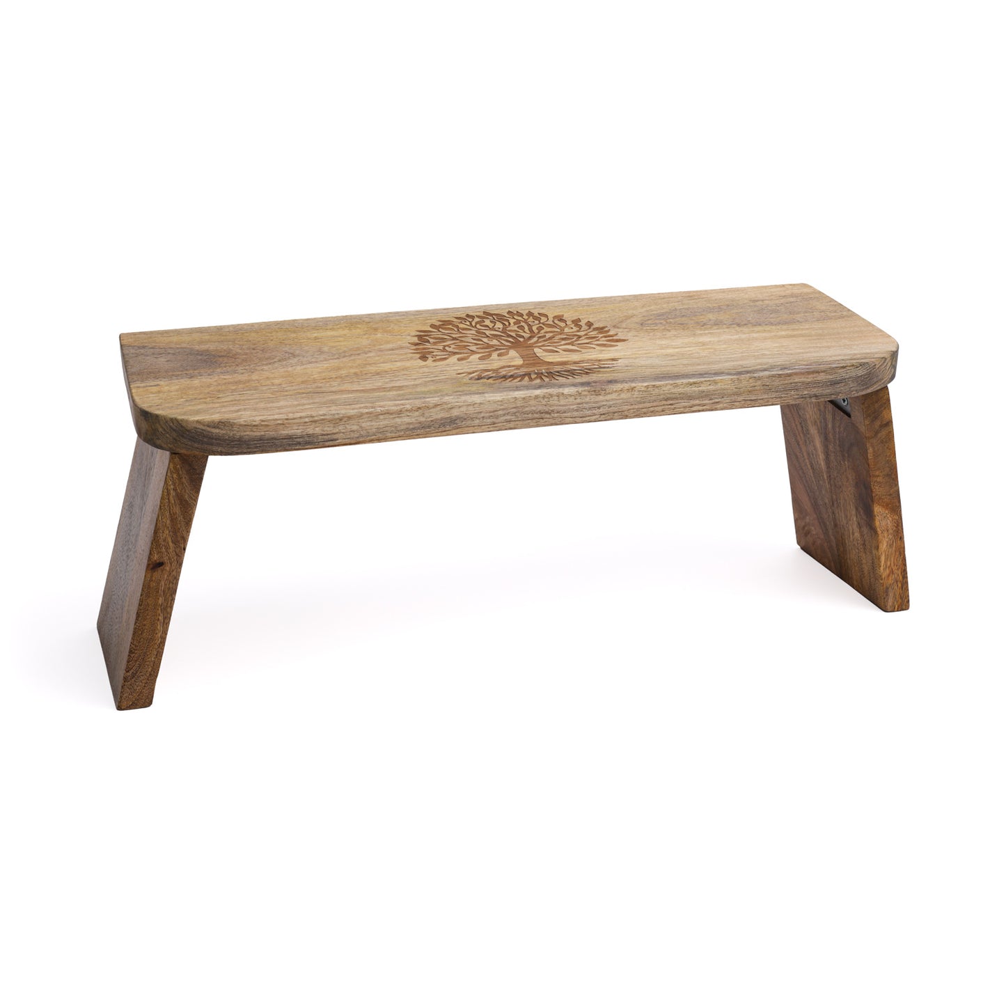 Panchina da meditazione Albero della Vita in legno di mango