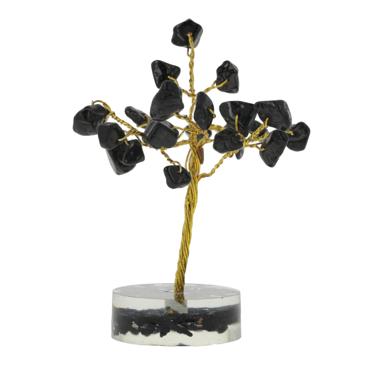 Árbol de Gemas Turmalina Negra
