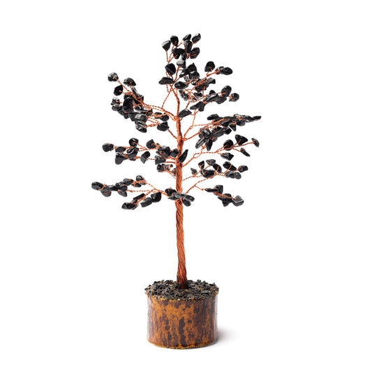 Arbre en Pierres Précieuses Tourmaline Noire