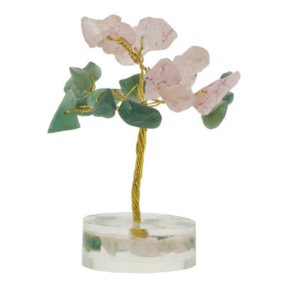 Edelsteinbaum Green Aventurine & Rose Quartz thumb
